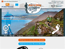 Tablet Screenshot of kerrywayultra.com